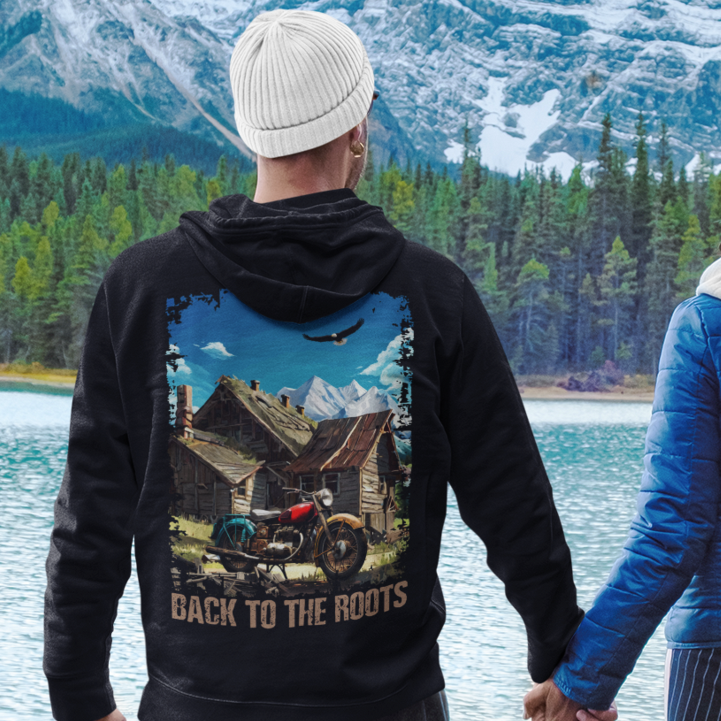 Back to the roots Edt. Seeadler - Zipper Hoodie Unisex