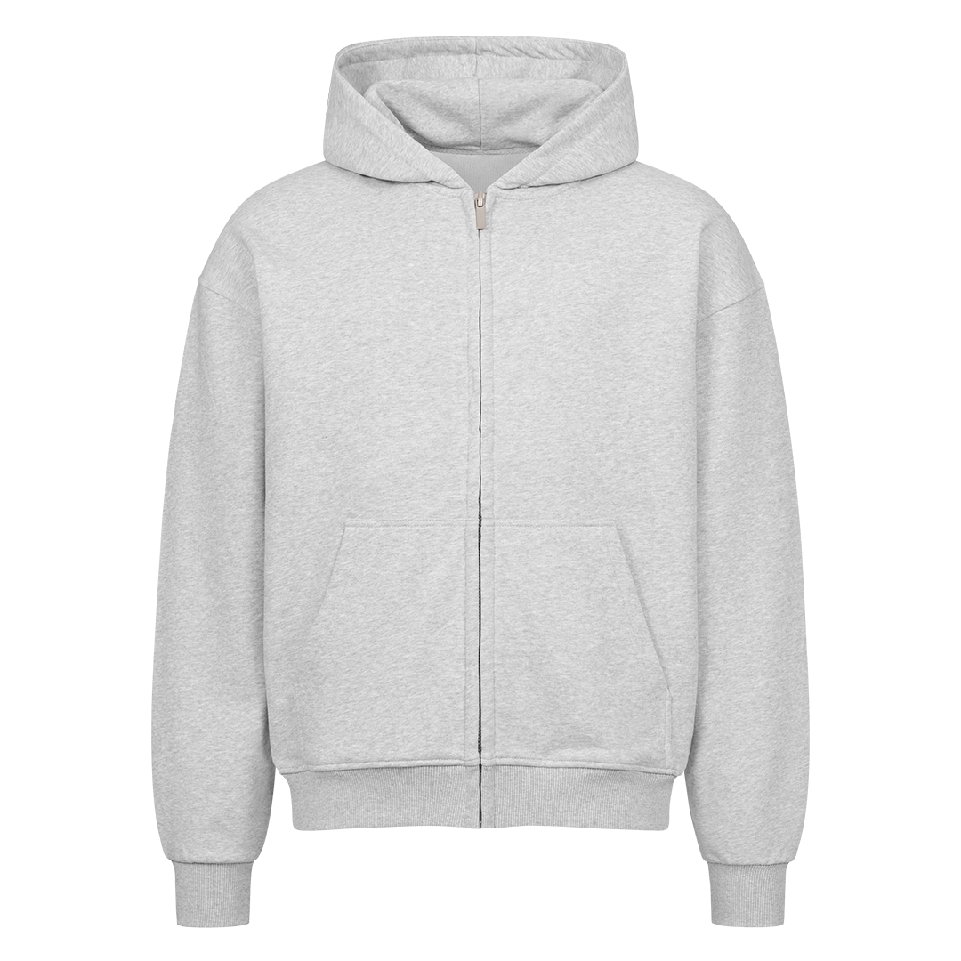 Unterschätze niemals einen alten Mann auf seinem Motorrad - OS Zipper Hoodie Unisex