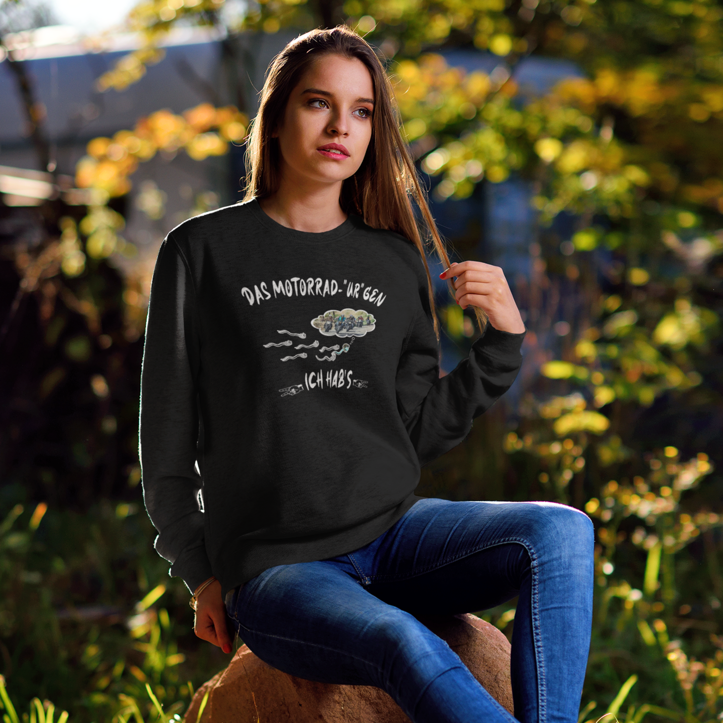 Motorrad "UR"-Gen - Premium Sweatshirt Unisex