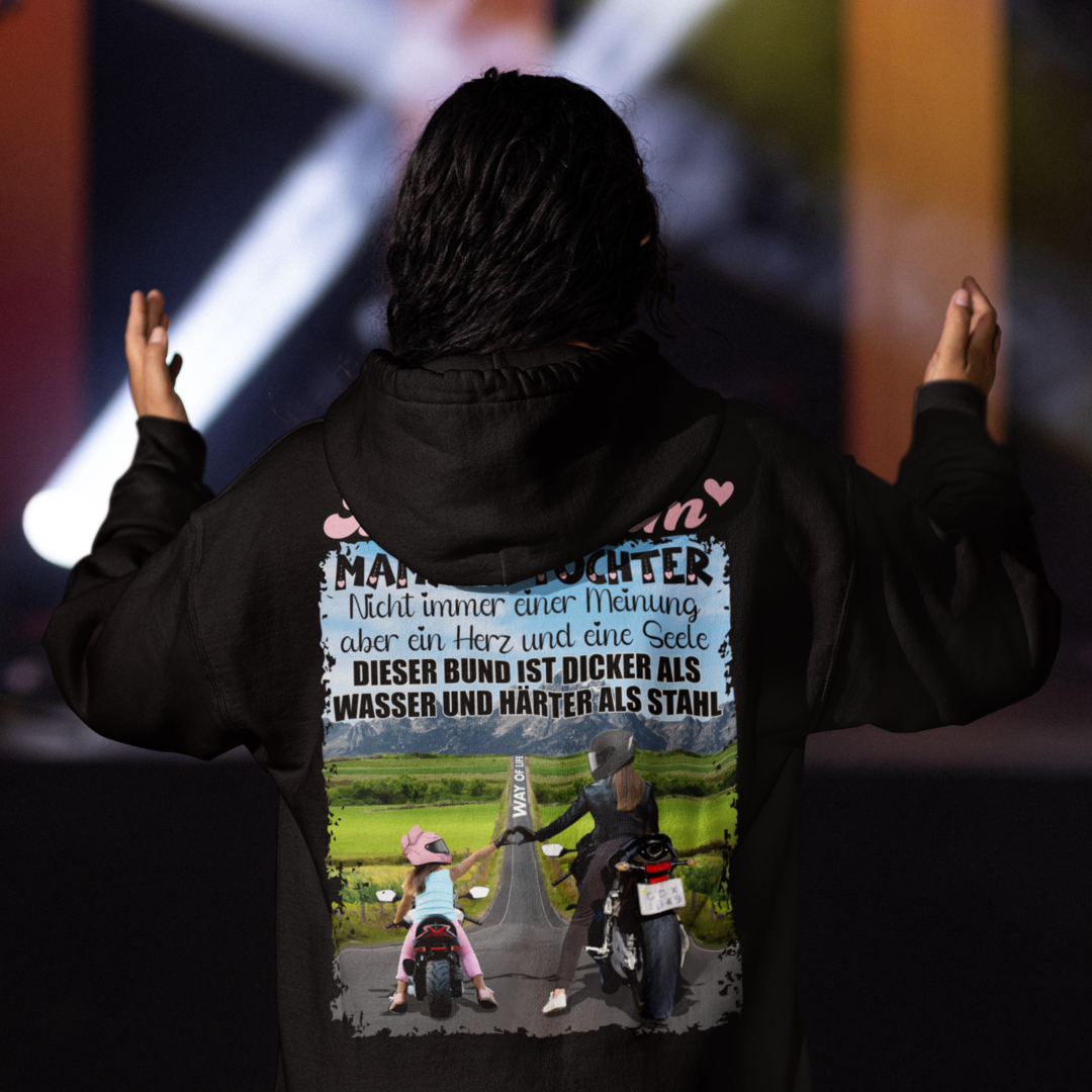 DREAMTEAM "Mama & Tochter" - Zipper Hoodie Unisex
