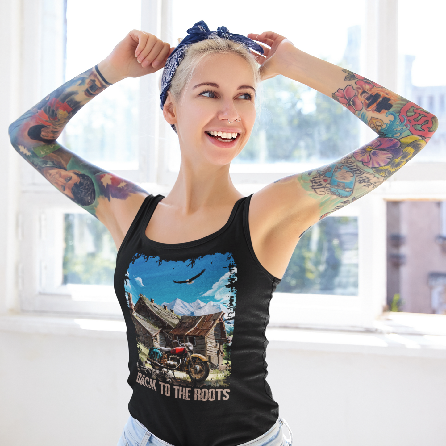 Back to the roots Edt. Seeadler - Premium Tanktop