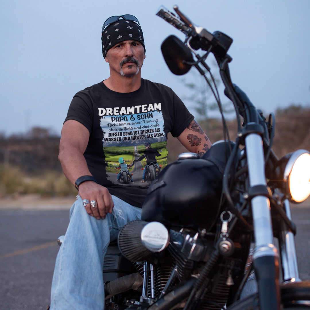 DREAMTEAM "Papa & Sohn" Edt. Chopper - Sport T-Shirt