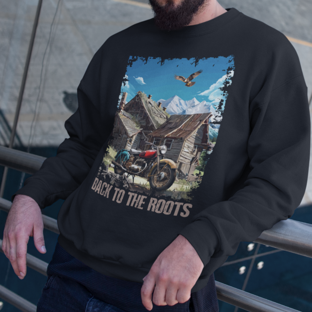 Back to the roots Edt. Falke - Premium Sweatshirt Unisex
