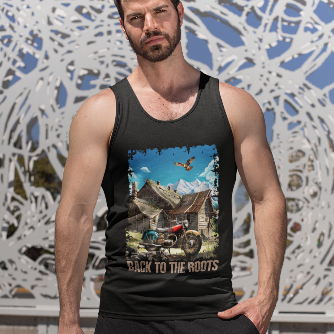 Back to the roots Edt. Falke - Premium Tanktop