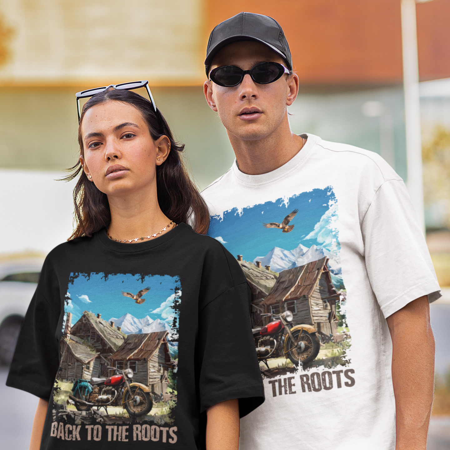 Back to the roots Edt. Falke - Premium OS T-Shirt Unisex