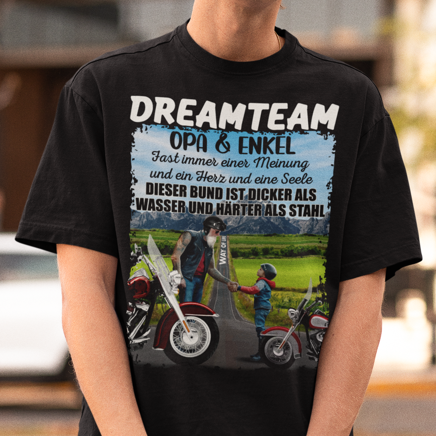DREAMTEAM "Opa & Enkel" - Premium OS T-Shirt Unisex