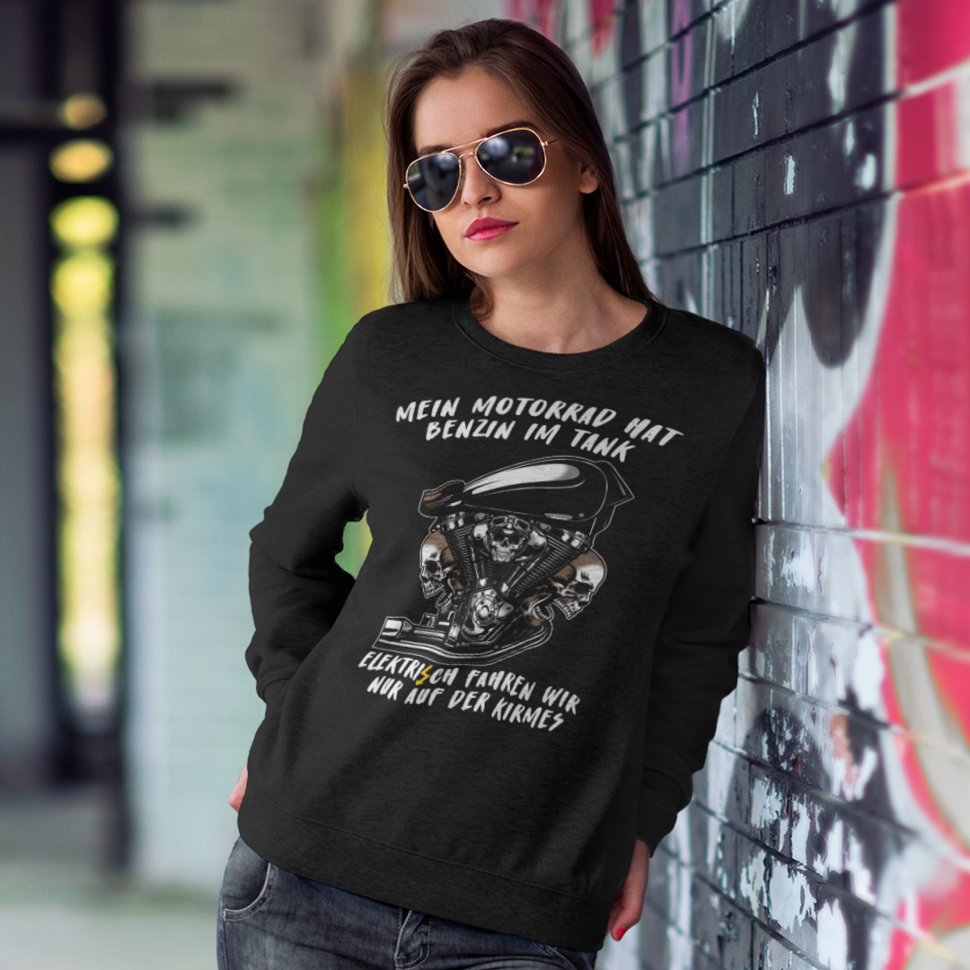 Benzin i. Tank - Premium Sweatshirt Unisex