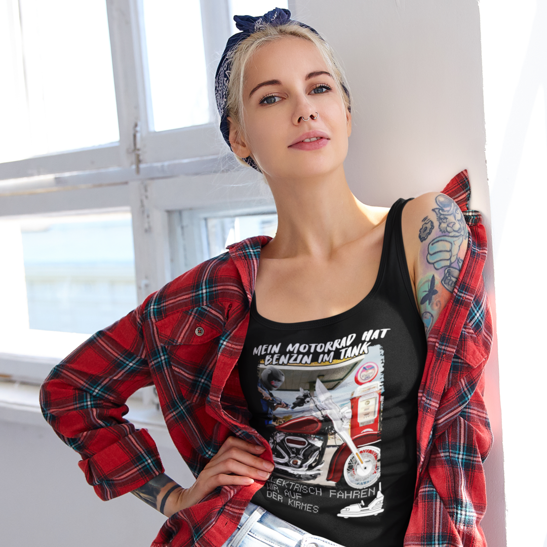 Benzin im Tank - Premium Tanktop