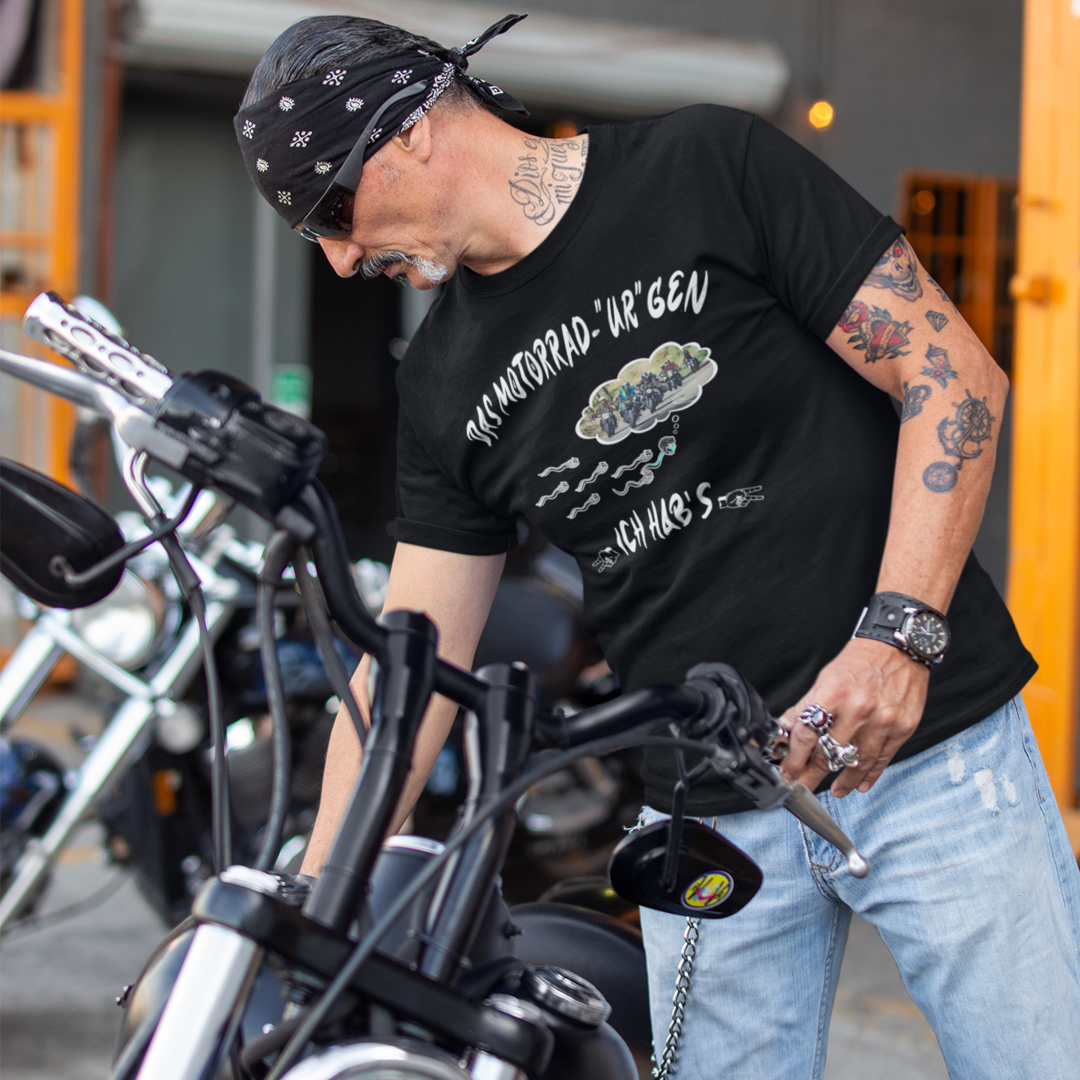 Motorrad "UR"-Gen - Premium T-Shirt