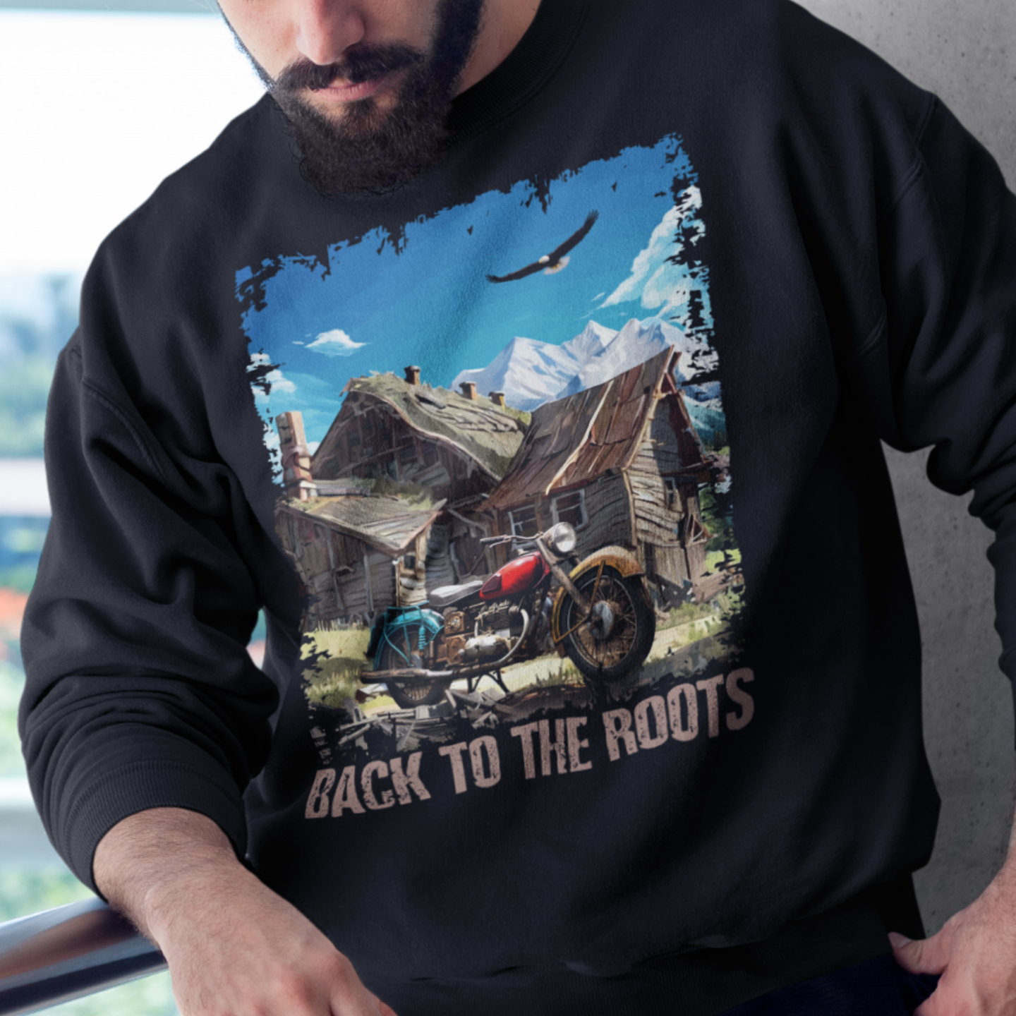 Back to the roots Edt. Seeadler - Premium Sweatshirt Unisex