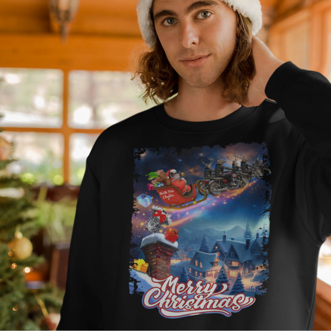 Christmas Sweater - Premium Sweatshirt Mr. Santa