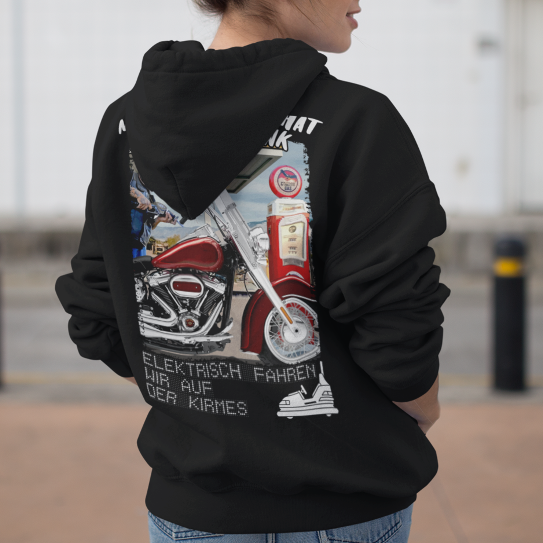 Benzin im Tank - OS Zipper Hoodie Unisex