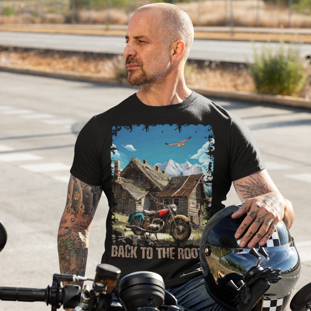 Back to the roots Edt. Steinadler - Premium T-Shirt