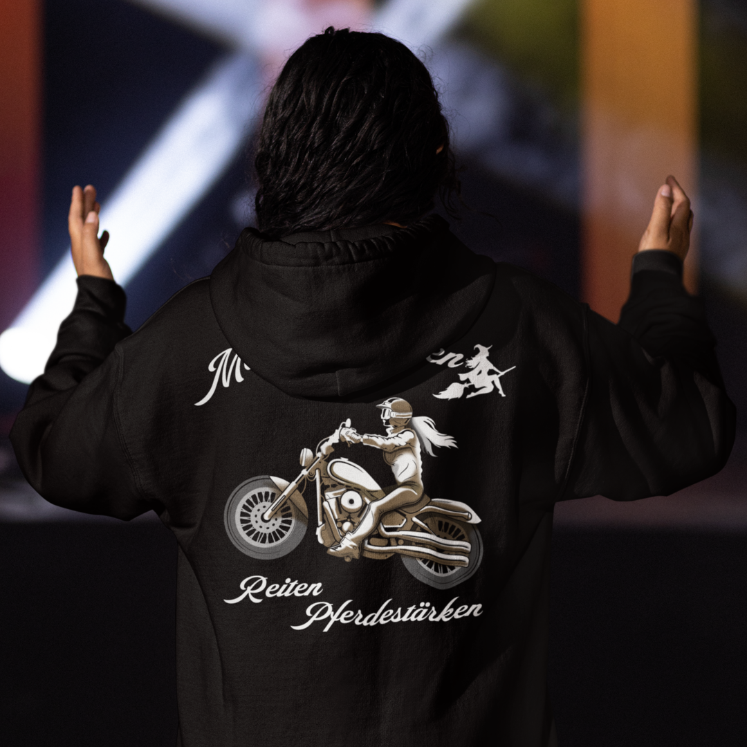 Moderne Hexen, Edt. Chopper Twin Color - Premium Hoodie Unisex
