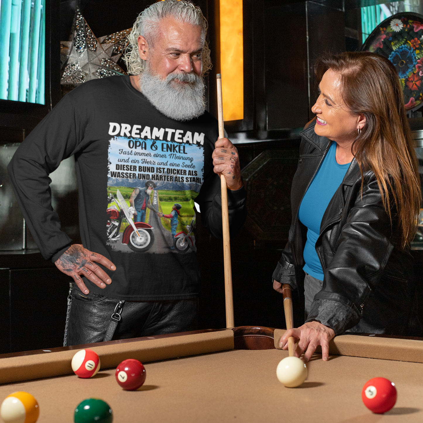 DREAMTEAM "Opa & Enkel" - Premium Sweatshirt Unisex