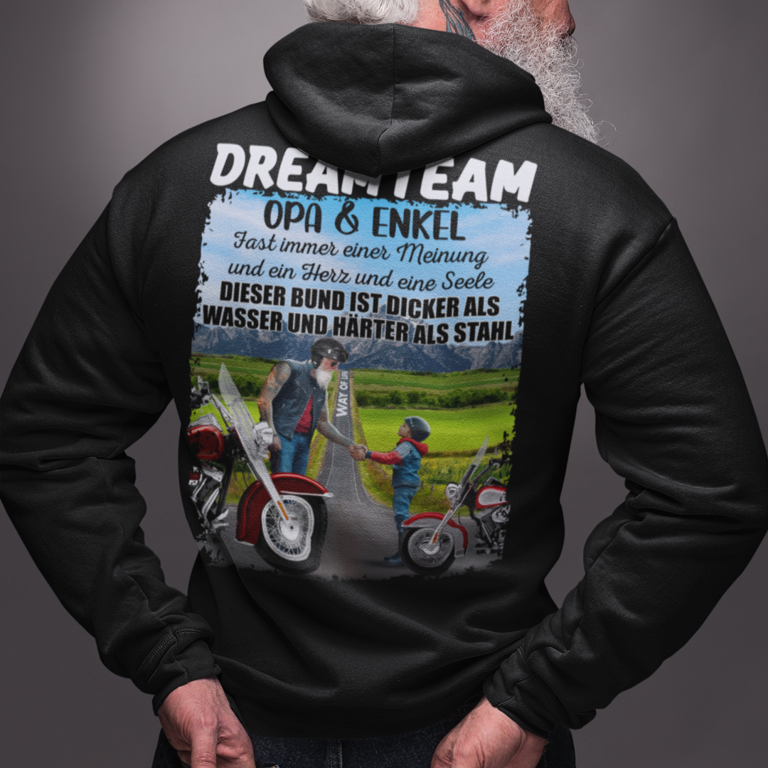 DREAMTEAM "Opa & Enkel" - OS Zipper Hoodie Unisex