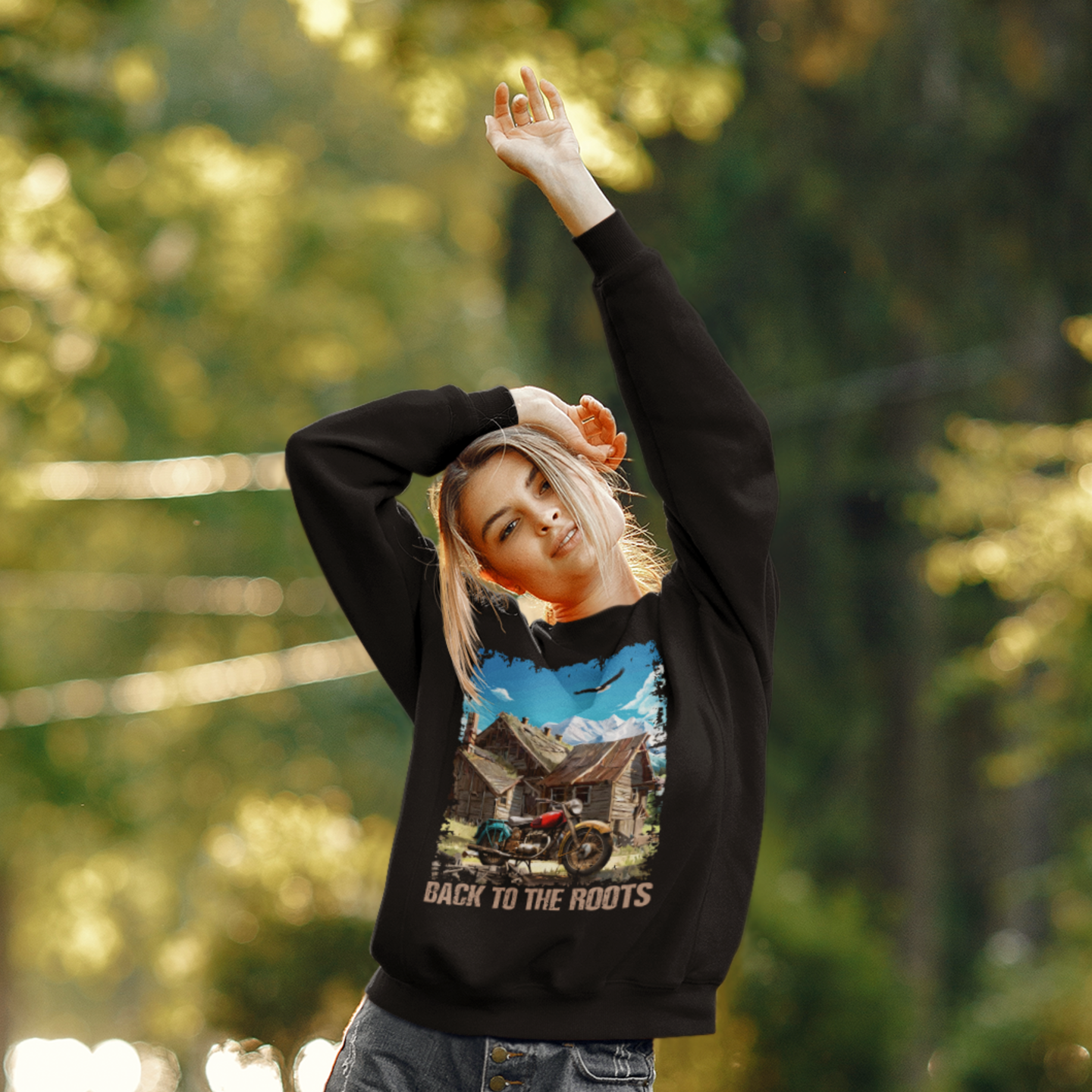 Back to the roots Edt. Seeadler - Premium Sweatshirt Unisex