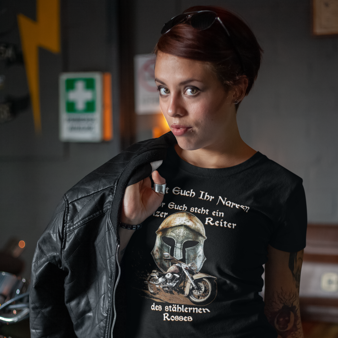 Reiter des stählernen Rosses - Premium T-Shirt Damen