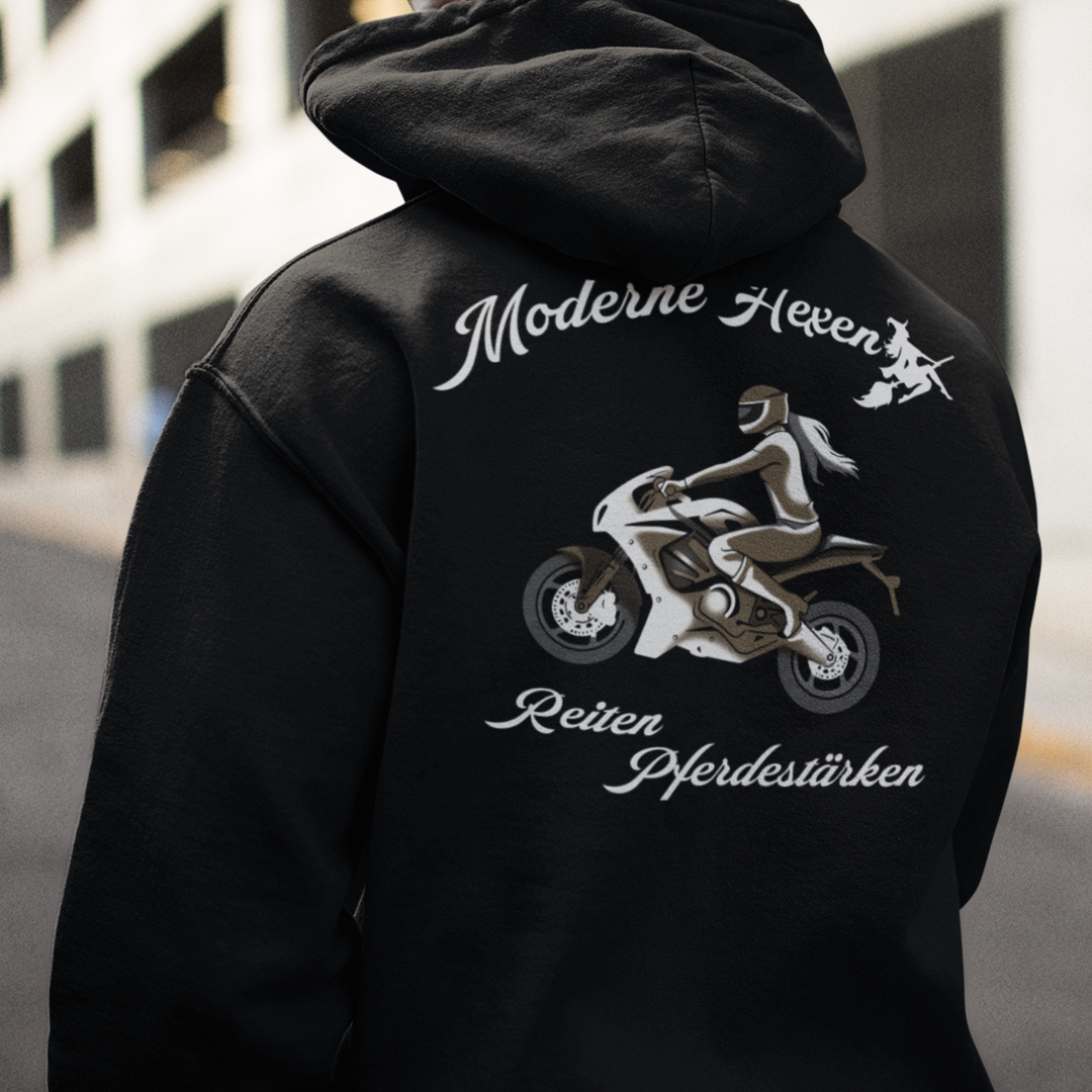 Moderne Hexen, Edt Street Twin Color - OS Zipper Hoodie Unisex