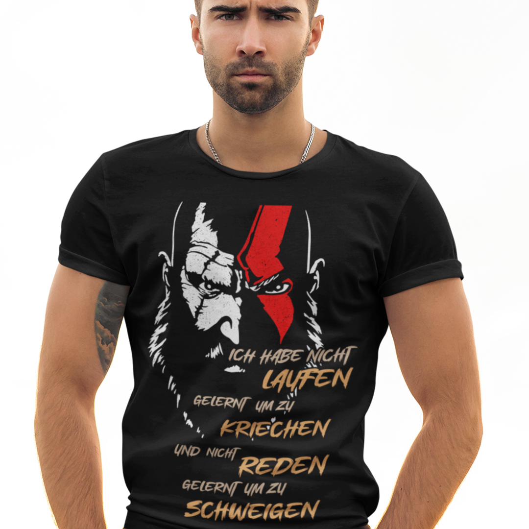 ICH HABE NICHT LAUFEN GELERNT UM ZU KRIECHEN...V3 - Premium T-Shirt