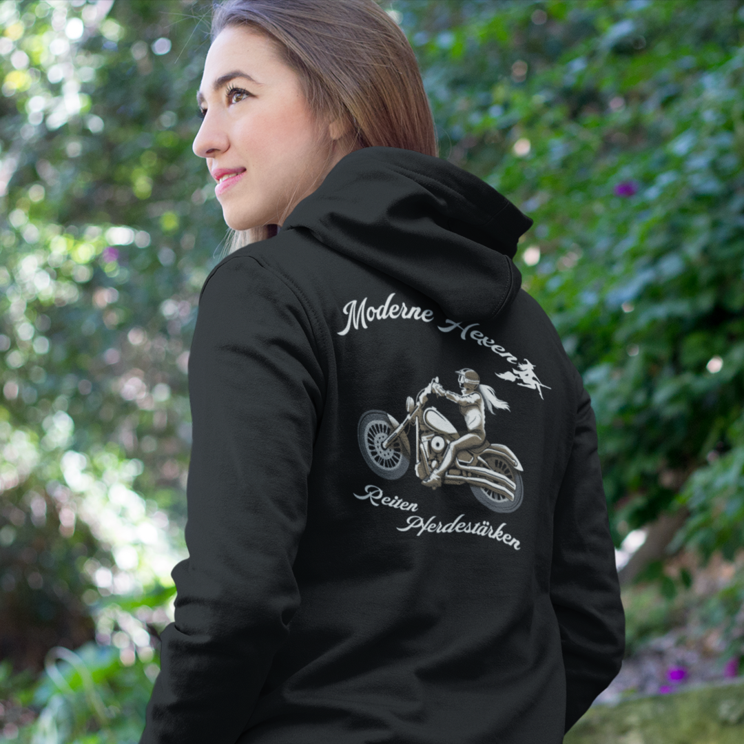 Moderne Hexen, Edt. Chopper Twin Color - Zipper Hoodie Unisex