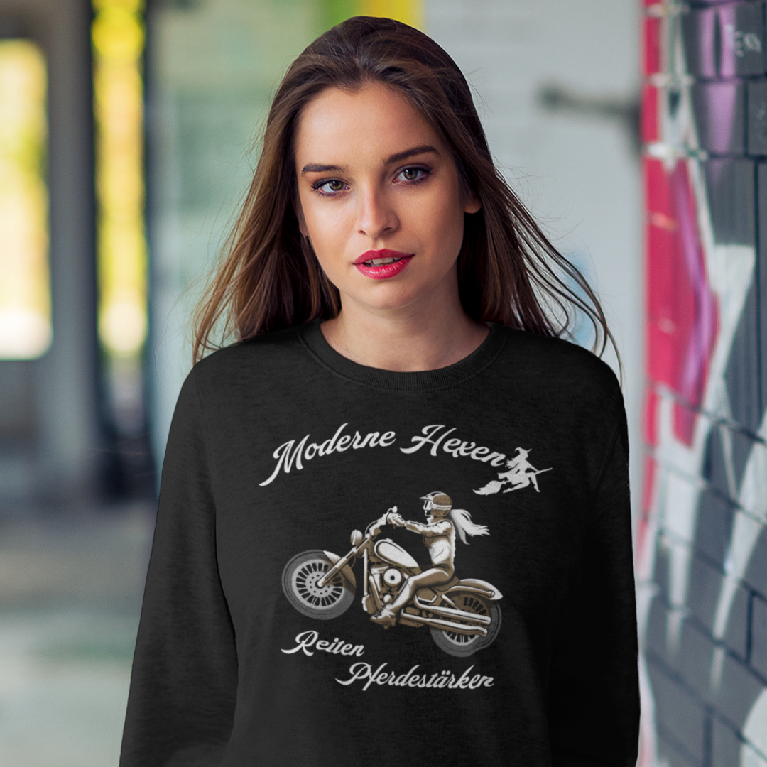 Moderne Hexen, Edt. Chopper/Twin Color - Premium Sweatshirt Unisex