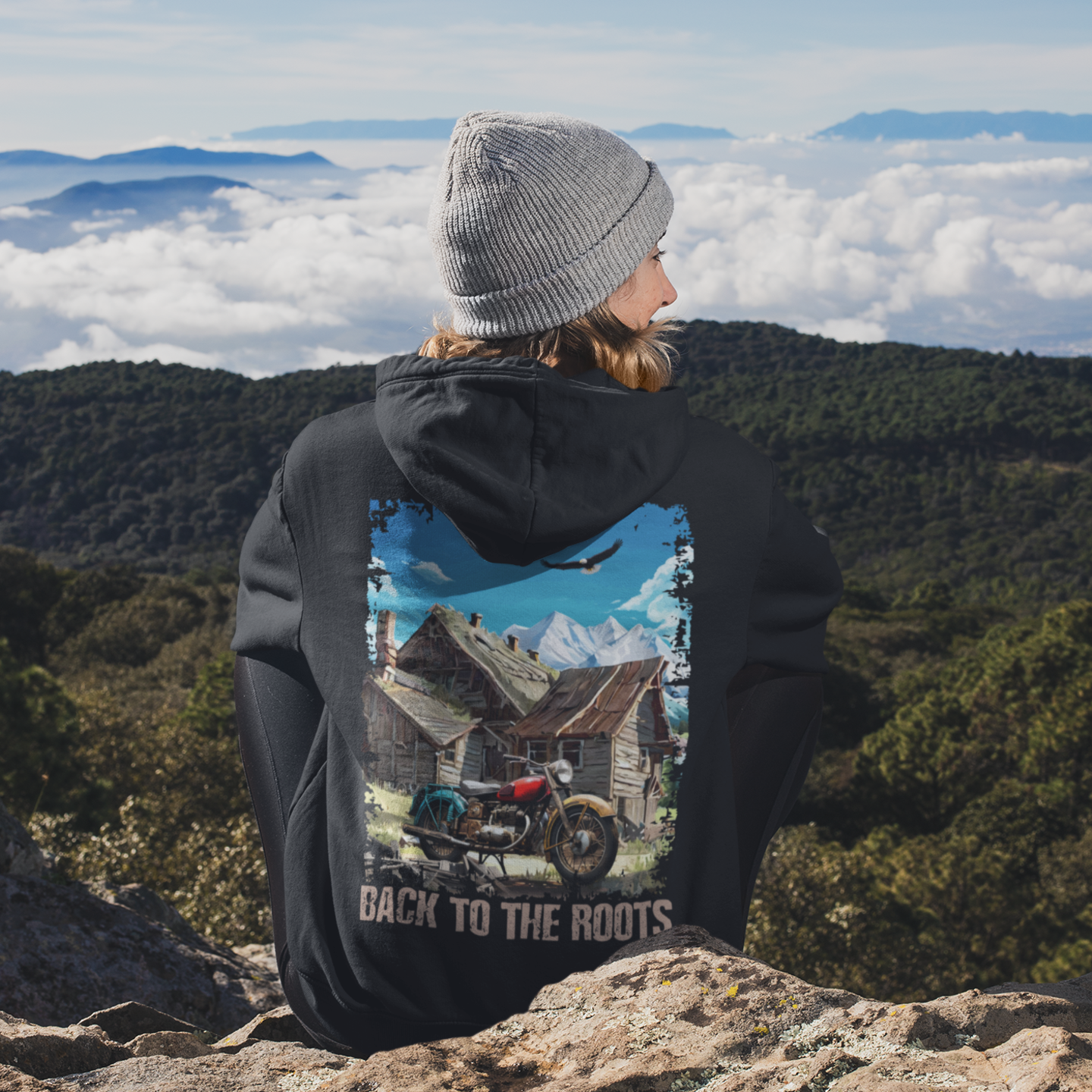 Back to the roots Edt. Seeadler - OS Zipper Hoodie Unisex