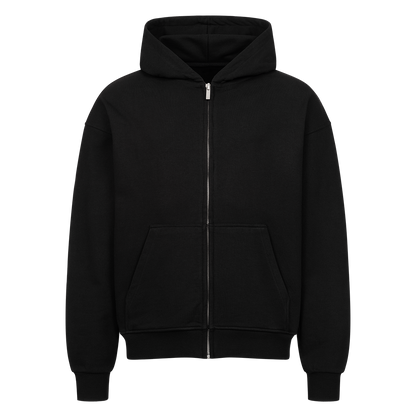 Mein Schutzengel kann auch Hang Off - OS Zipper Hoodie Unisex