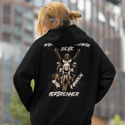 Komm auf die dunkle Seite, wir fahren VERBRENNER - OS Zipper Hoodie Unisex