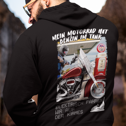 Benzin im Tank - OS Zipper Hoodie Unisex