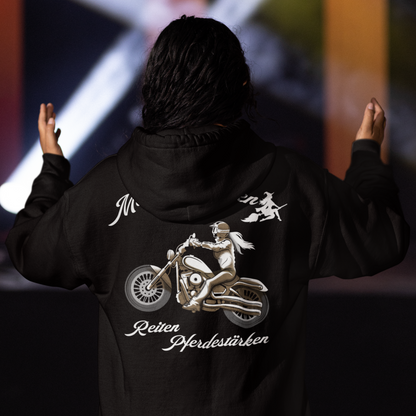 Moderne Hexen, Edt. Chopper Twin Color - Premium Hoodie Unisex