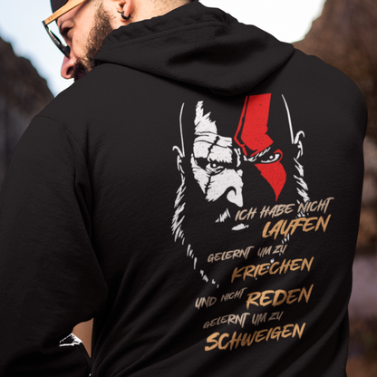 ICH HABE NICHT LAUFEN GELERNT UM ZU KRIECHEN...V3 - OS Hoodie Unisex