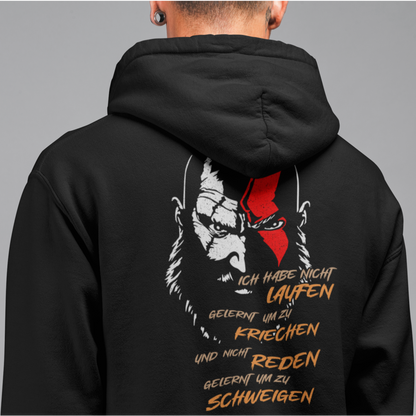 ICH HABE NICHT LAUFEN GELERNT UM ZU KRIECHEN...V3 - OS Zipper Hoodie Unisex